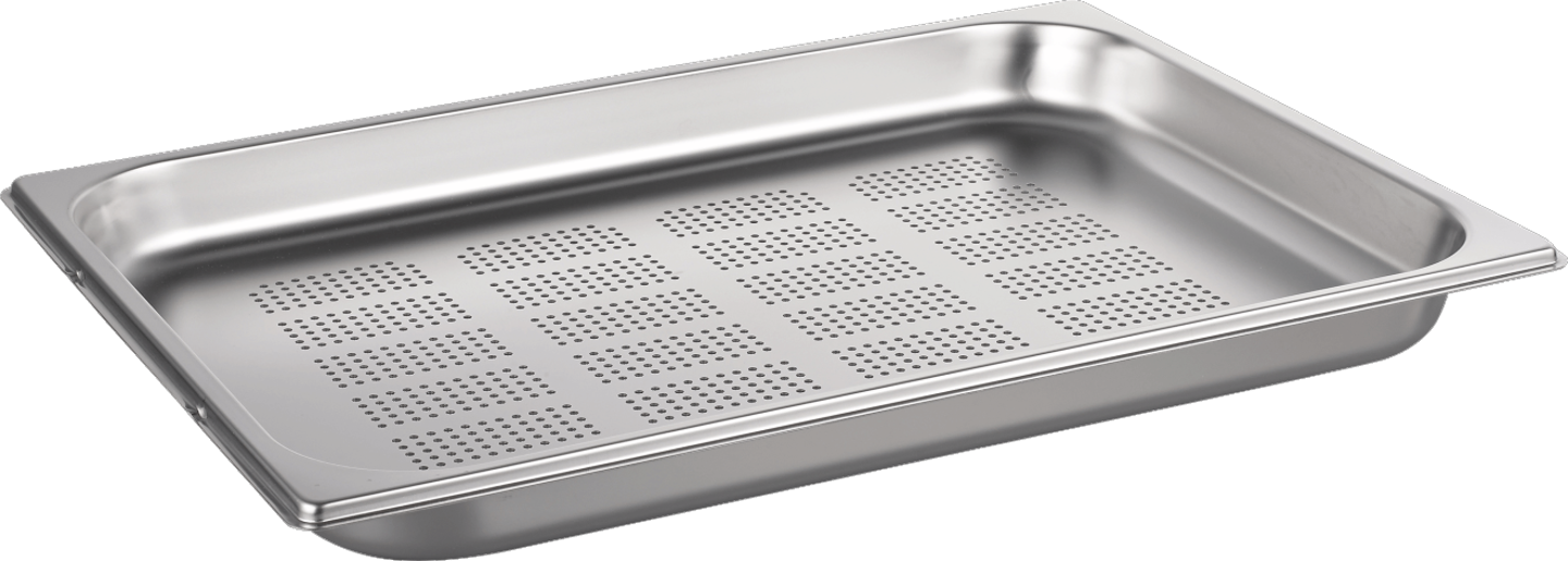 STEAM BAKING PAN GN 1/454X325X40 PERFOR.